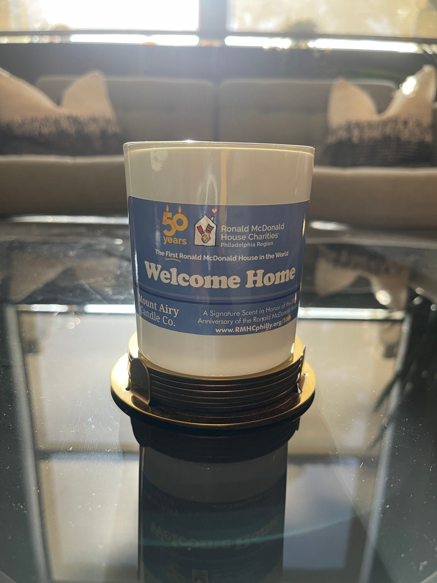 Philly's Ronald McDonald House: Welcome Home Candle