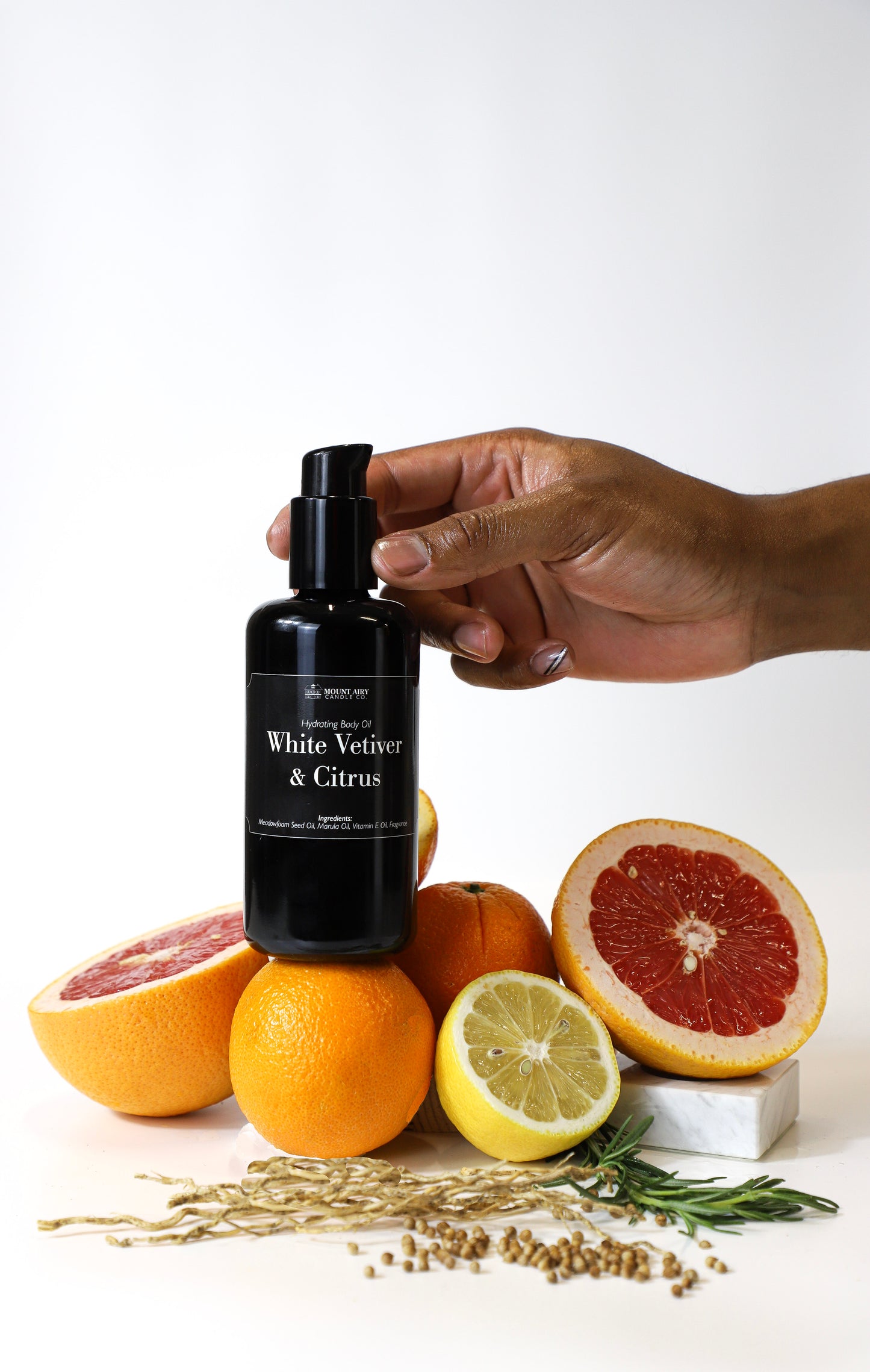BODY OIL | WHITE VETIVER & CITRUS