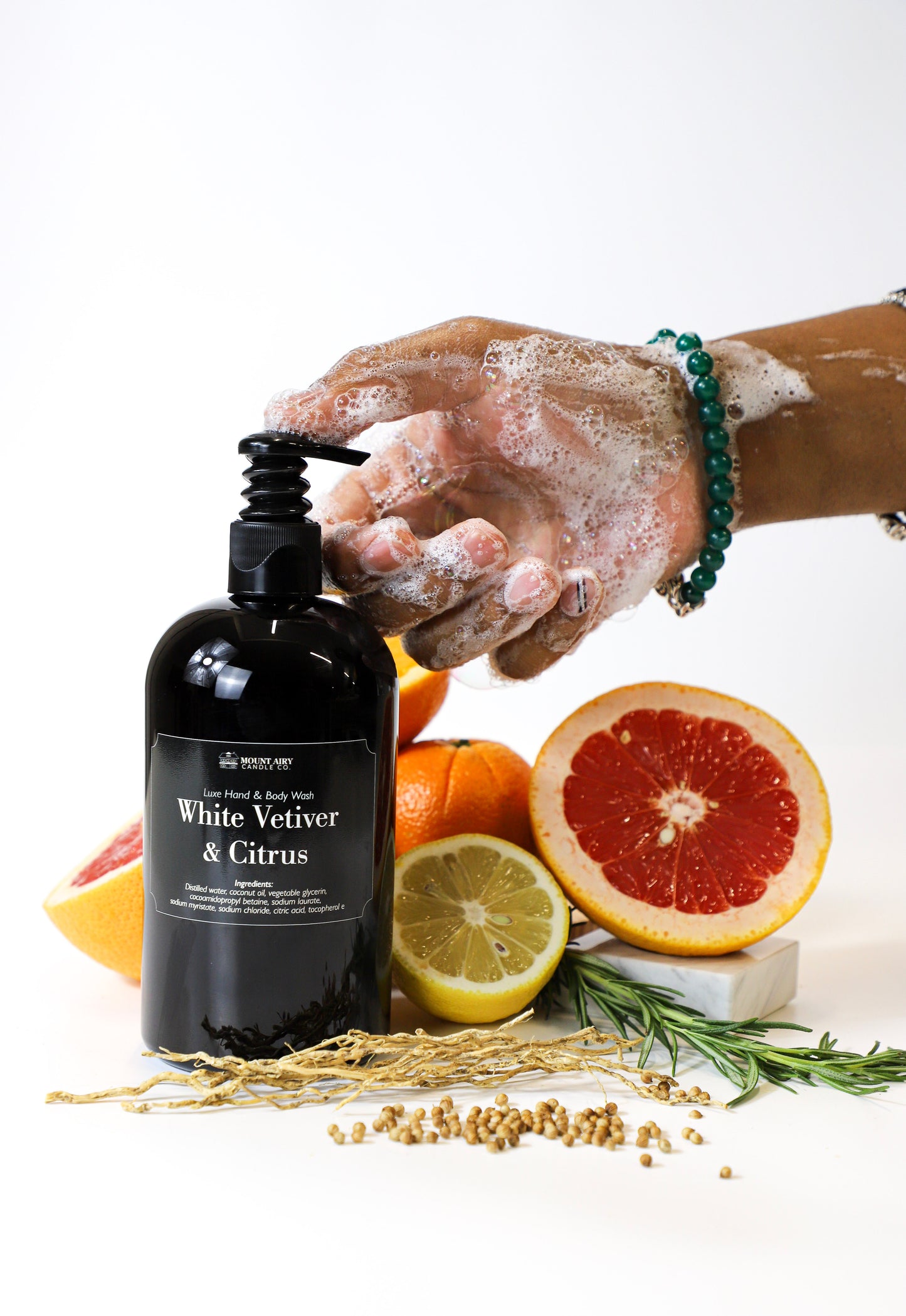 LUXE HAND & BODY WASH | WHITE VETIVER & CITRUS