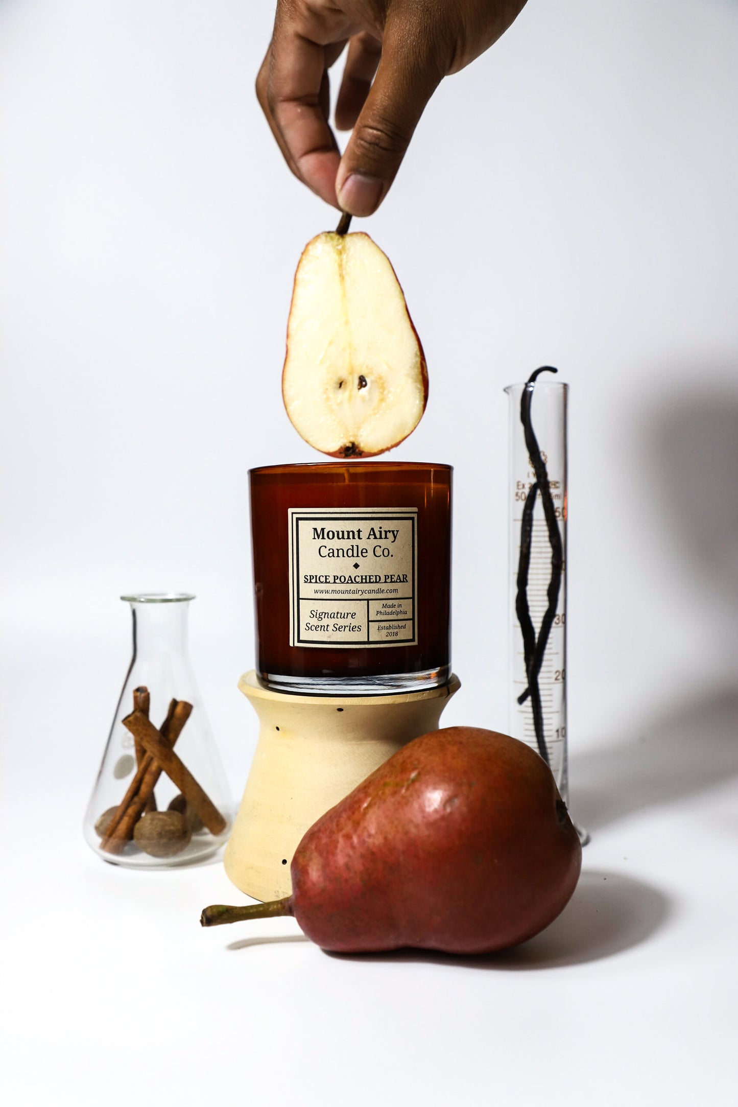 SPICE POACHED PEAR